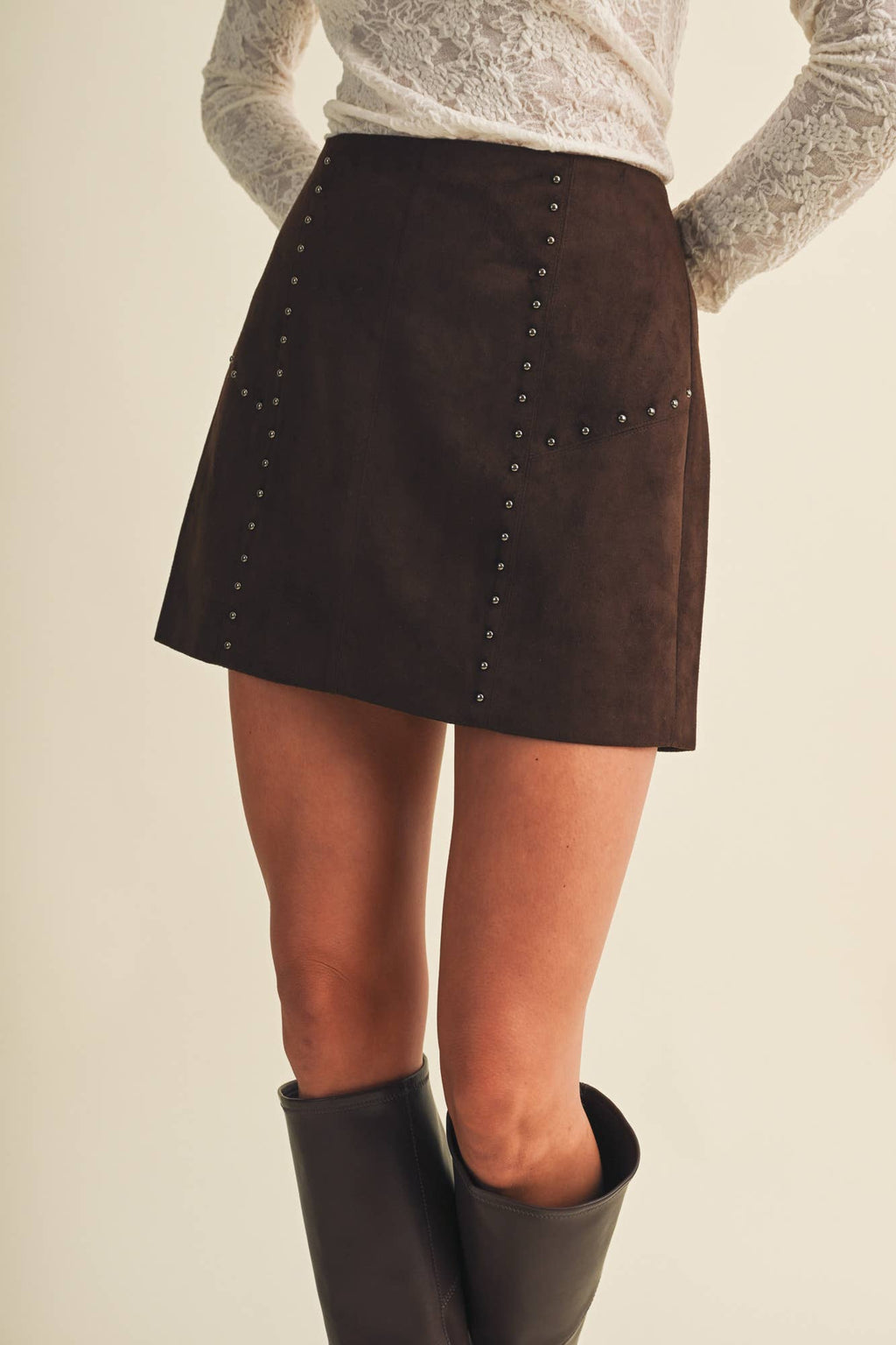 Studded Skirt