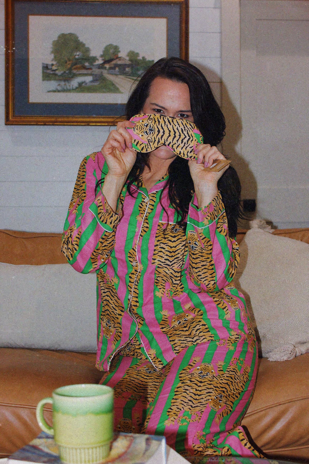 Tiger Stripe Eye Mask